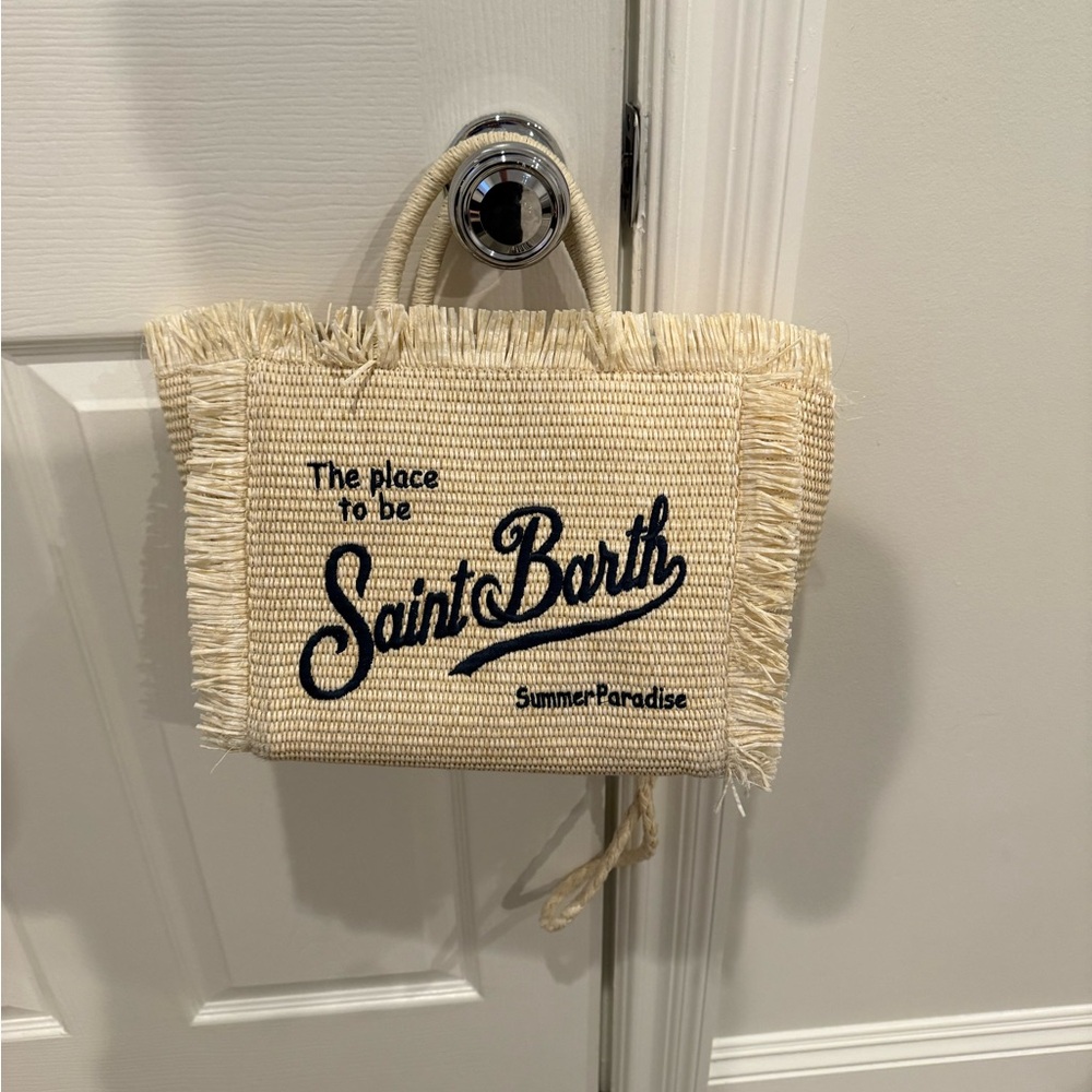 Saint Barth Straw Tote Bag